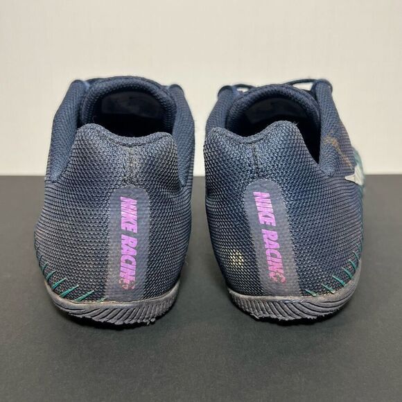 Mens NIKE Zoom Rival M 9 Spiked Track Running Shoes / Size 8 - Picture 4 of 8